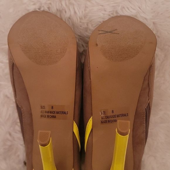 Qupid Sexy Open Toe Booties - Picture 16 of 16